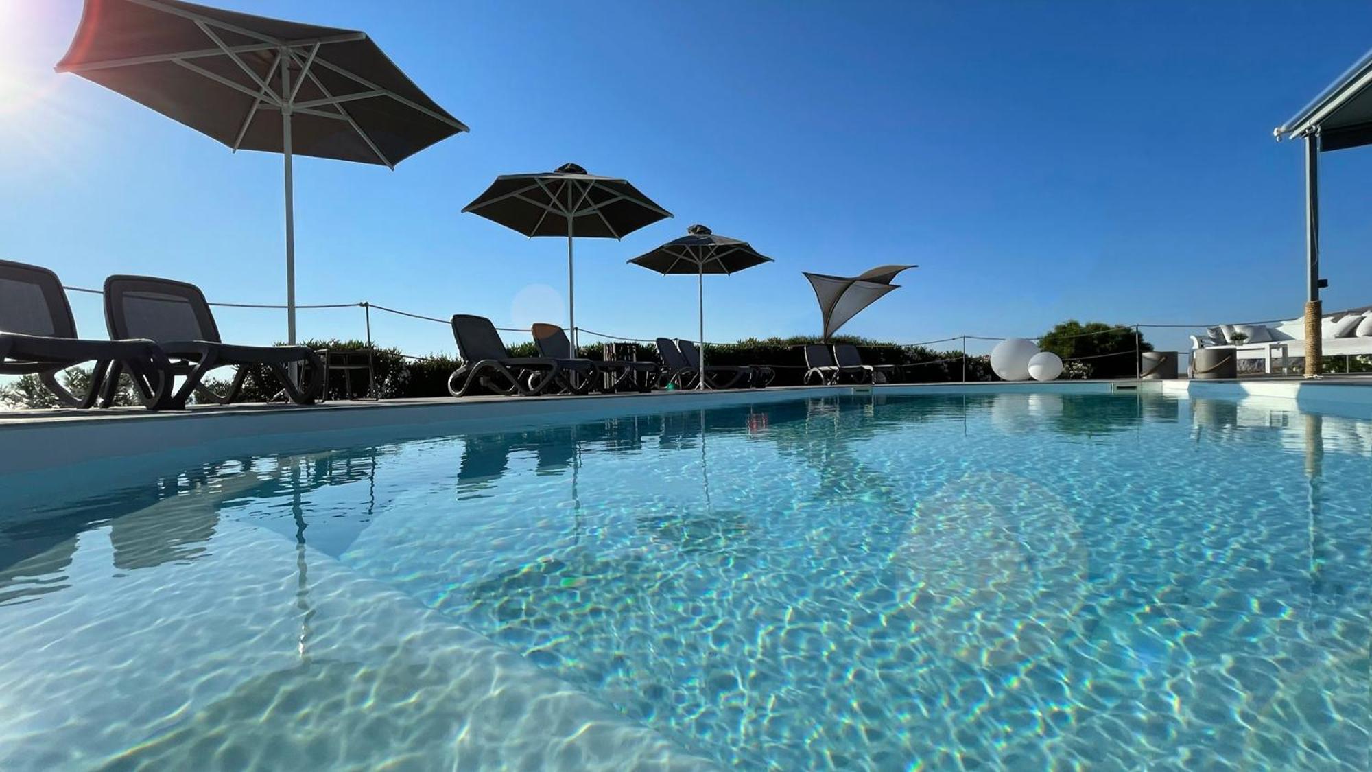Hermoso Luxury Suites Monólithos Eksteriør bilde